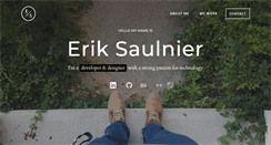 Desktop Screenshot of eriksaulnier.com